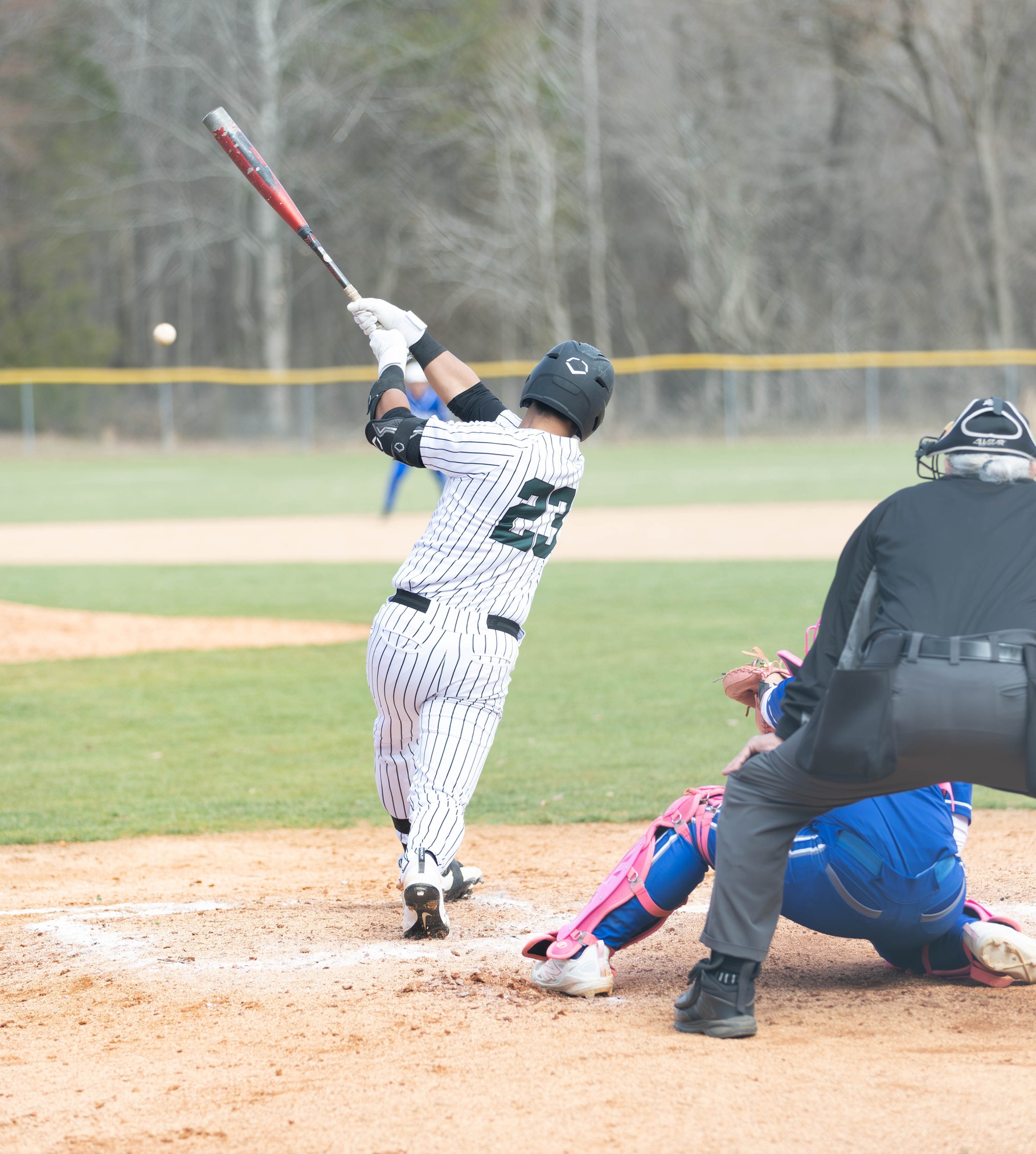 Mustangs Ride Past Pioneers in AMC Doubleheader
