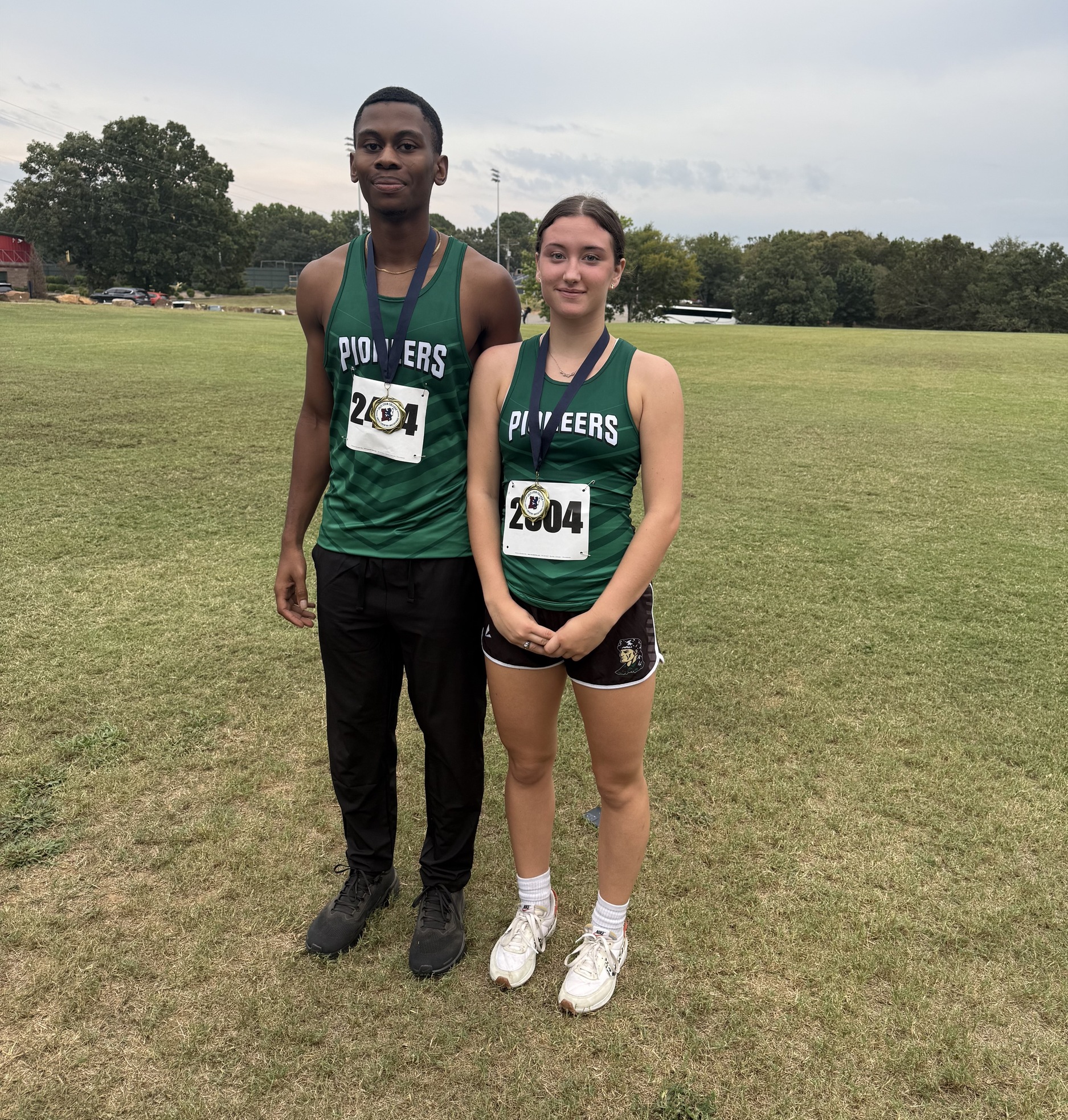 CRC's Johnson and Prysock Medal at Lyon Invitational